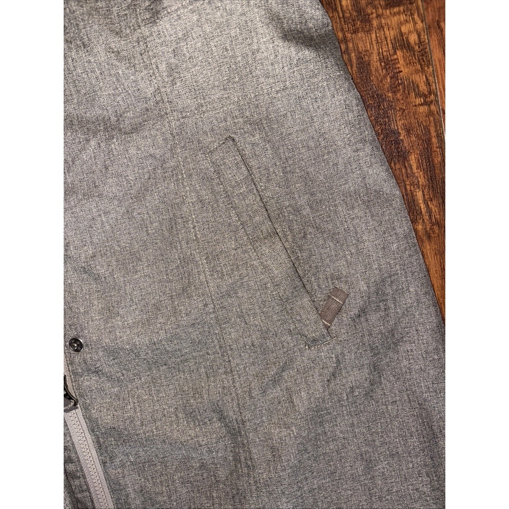 Eddie Bauer Women's L Waterproof Hooded Jacket Gray rain wind - Picture 5 of 10